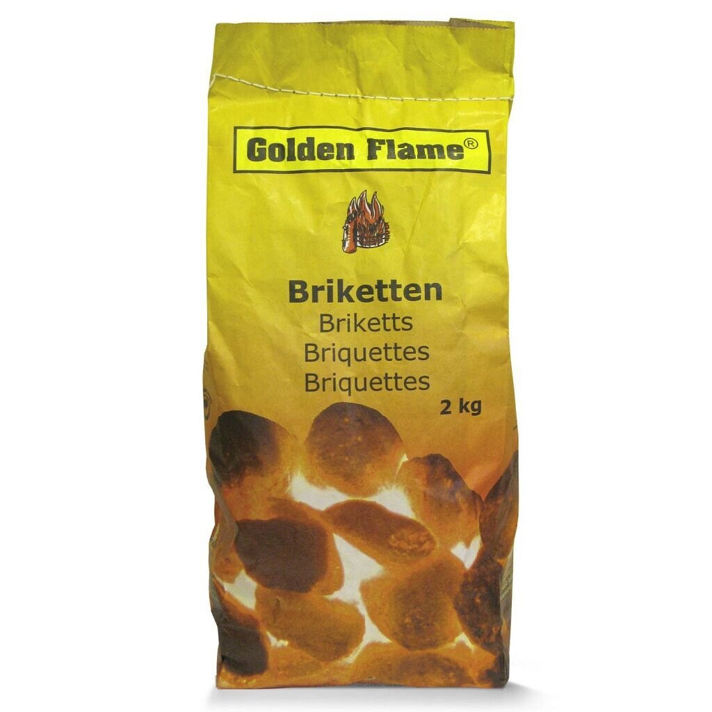 Brykiety z węgla drzewnego Golden Flame 2 kg