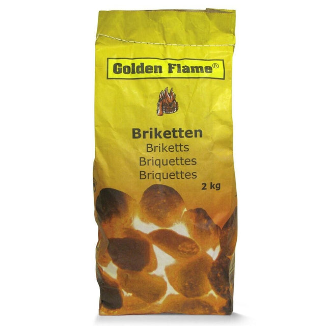 Brykiety z węgla drzewnego Golden Flame 2 kg