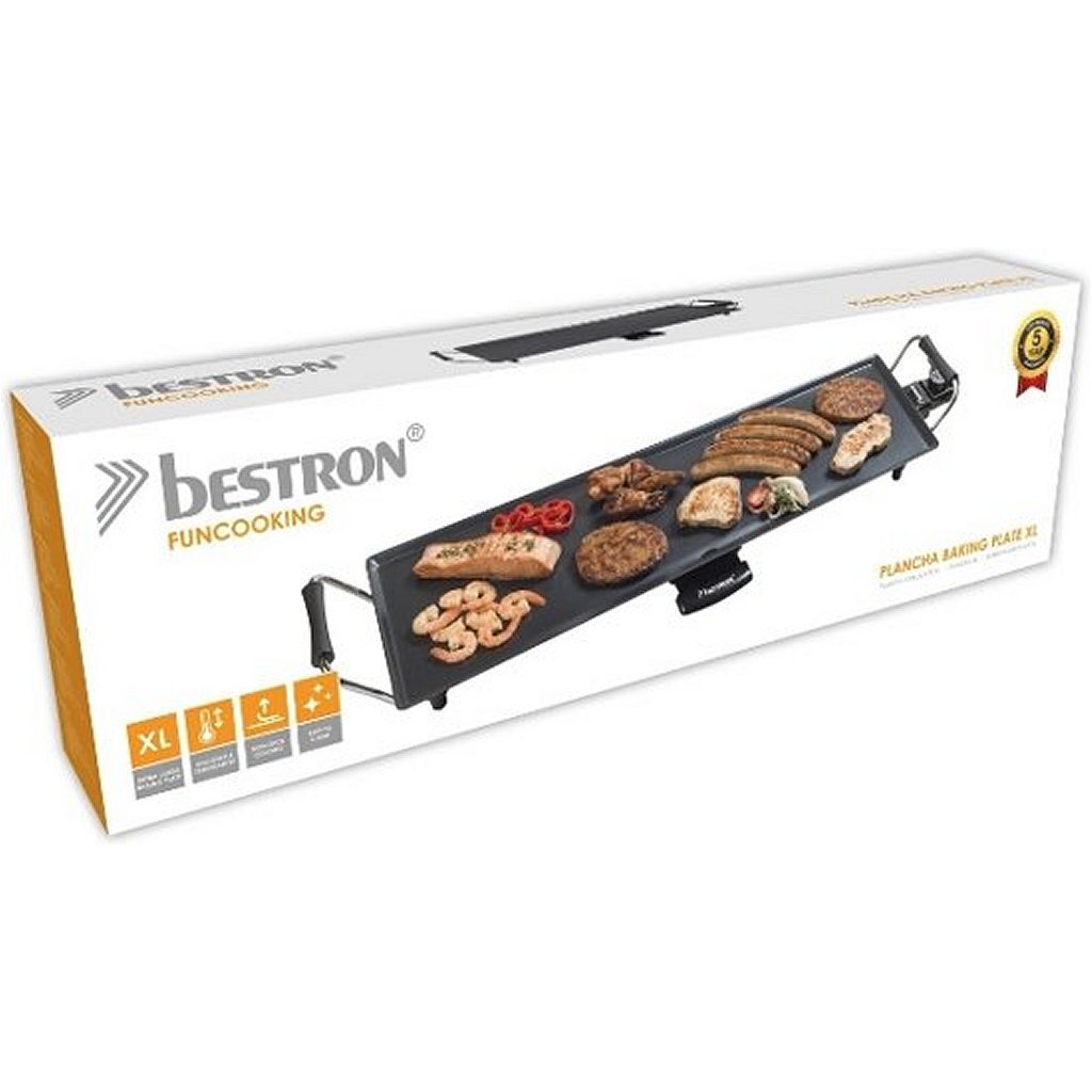 Bestron abp603 patelnia plancha xl 1800w