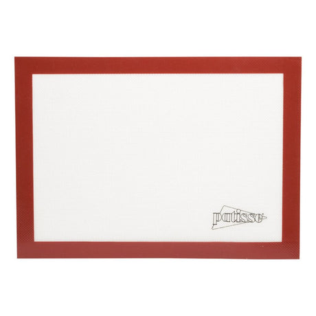 Mata silikonowa do pieczenia Patisse 52x32 cm czerwono-biała