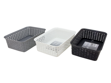 Kosz dzienny Svenska plastikowy 20x14x6cm niebieski