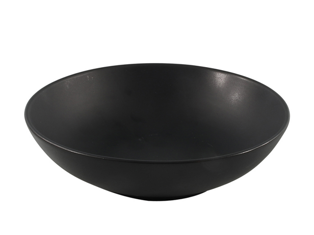 Brak znaku marki, głębokość 20,5 cm, czarny mat | 6 sztuk