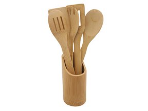 Bamboe spatelset 5-dlg fsc