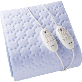 Inventum hn5211l Koc elektryczny 2-osobowy 150x140 cm jasnoniebieski polar