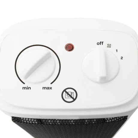 Grzejnik ceramiczny Inventum kc221w 2000w biały