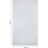 Koc elektryczny Tomado teb1500w 150x80 cm biały
