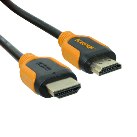 Kabel Scanpart HDMI 3 m pomarańczowy czarny