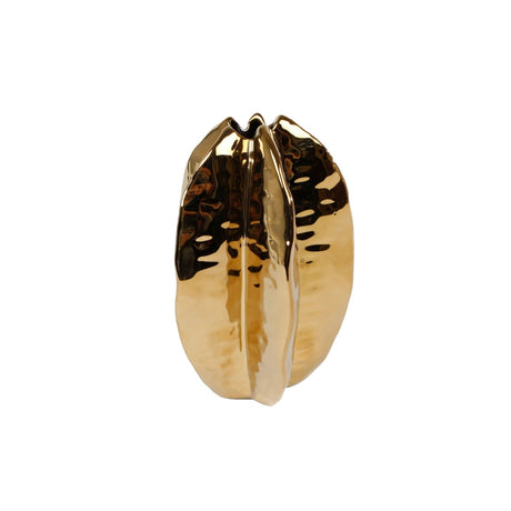 Różne wazony złote karambola, ceramika 12,5x12,5x18,5cm