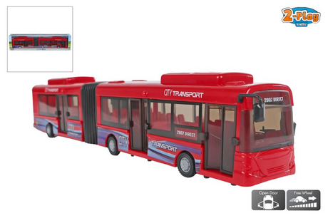Autobus harmonijkowy 2-osobowy 39cm Autobus harmonijkowy 39cm