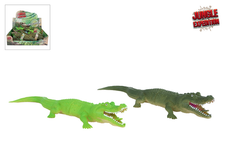 Krokodyl wyprawowy do dżungli - 28cm