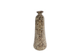Vaas ragna s beige bruin aardew 11,5x11,5x30,5cm