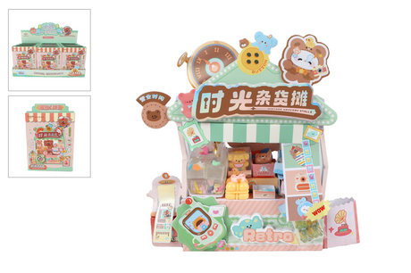 Kawaii kram rzemieślniczy z warzywami zielony 15,5cm