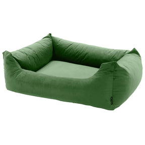 Madison Dog Bed Velvet 100x80x25 cm zielony