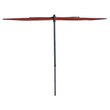 Madison Balkon Parasol Sun Wave 270x150 cm cegła czerwona