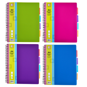 Soho projectboek a4 23r 4tabs 200 vel