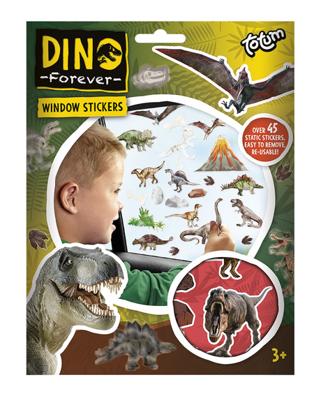 Totum dino na zawsze - naklejki na okno