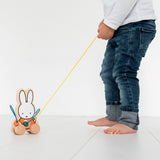 Drewniana figurka Miffy z koralikami