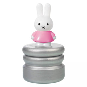 Drewniane pudełko na zęby mleczne Miffy w kolorze różowego srebra