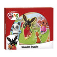 Drewniane puzzle Bambolino Bing z dużymi figurami - zabawki edukacyjne uczące układania puzzli - zabawki