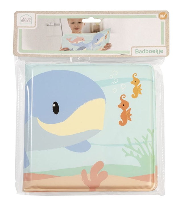 Bambolino Toys Studio Cyrkowa książeczka do kąpieli Sea Friends. 0+
