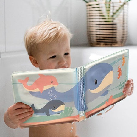 Bambolino Toys Studio Cyrkowa książeczka do kąpieli Sea Friends. 0+