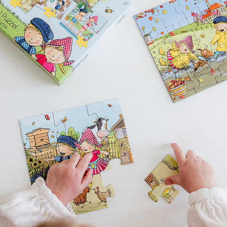 Puzzle Bambolino fien i teun 4w1 4-16 elementów