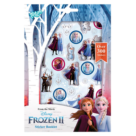 Totum Disney Kraina Lodu 2 - arkusze naklejek, 4 szt.