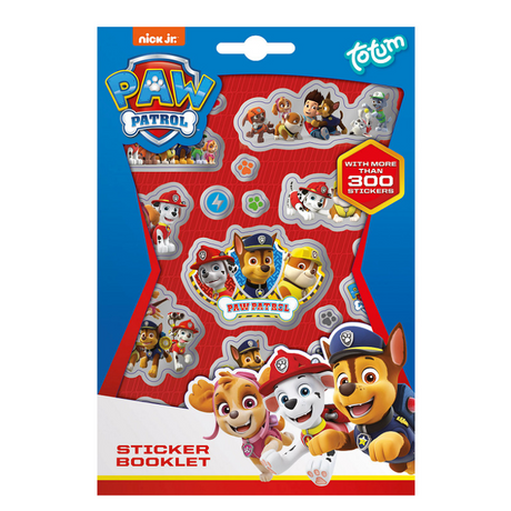 Arkusz naklejek Paw Patrol Totum, 4 szt.
