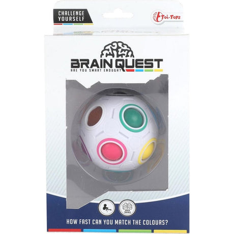 Toi-toys Brain Quest Magiczna piłka logiczna 7 cm