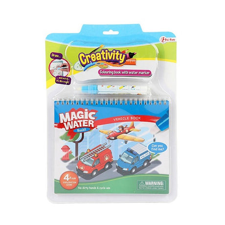 Kreatywna kolorowanka Toi-toys za pomocą pojazdu wodnego z markerem
