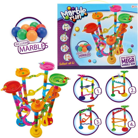 Zestaw torów marmurkowych Toi-toys 20 sztuk