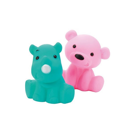 Klocki do układania Little Stars Baby 6 sztuk + 2 zwierzęta