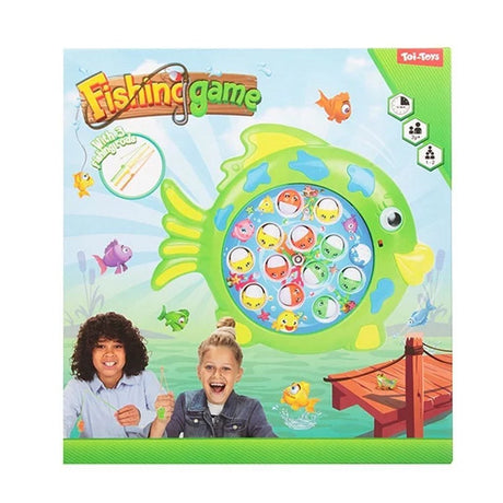Gramofon do gier wędkarskich Toi-toys łapie ryby za pomocą dźwięku