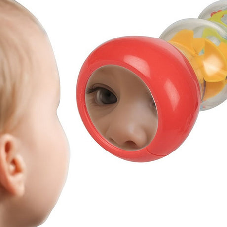 Toi-zabawki Little Star Grzechotka gąsienicowa z lusterkiem