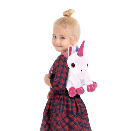 Plecak na przytulankę jednorożec Toi-toys 30 cm