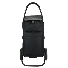 Secc boodschappentrolley twill nylon - zwart