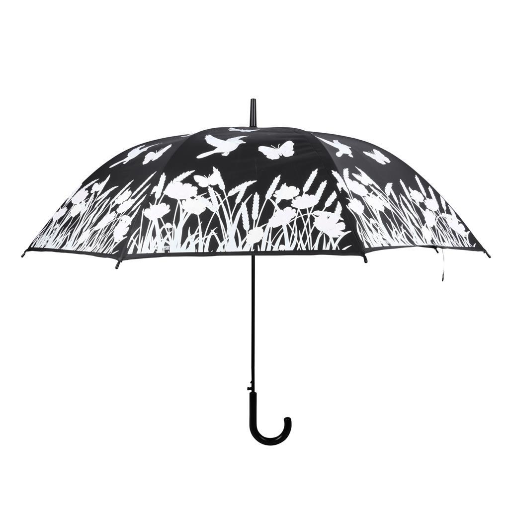 Szeroki parasol zmieniający kolor firmy Esschert