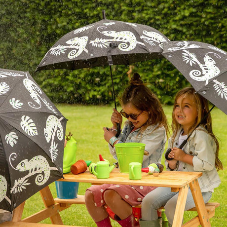 Dziecięcy parasol kameleon Esschert design zmieniający kolor ã˜88cm
