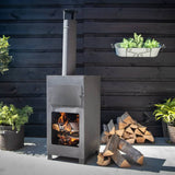 Esschert Design Terrace Stove z pizzą czarny