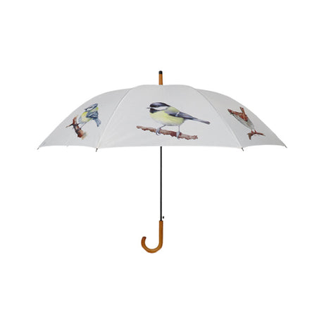 Esschert design parasolka akwarela ptaki 119,5x119,5x96,0 cm
