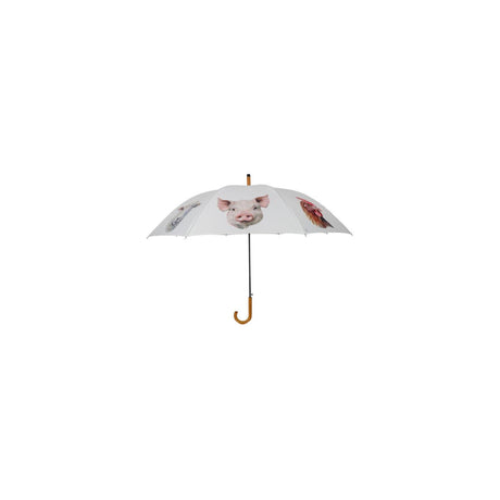 Esschert design parasolka akwarelowa zwierzęta hodowlane śr. 119,5x96cm