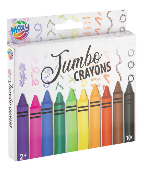 Kredki artystyczne Grafix jumbo, 10 szt.