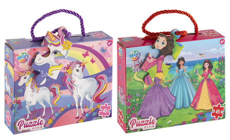 Kreatywna grupa rzemieślnicza Puzzle Princess, 45st.