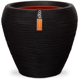 Capi Flowerpot Nature Rosta 42x38 cm czarny kblr362