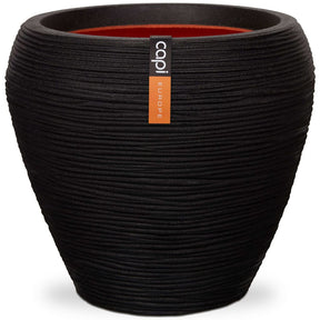 Capi Flowerpot Nature Rosta 42x38 cm czarny kblr362