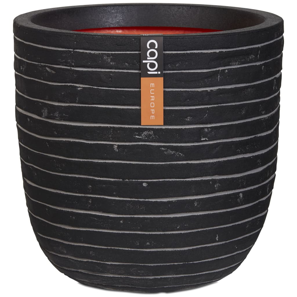 Capi Flowerpot Nature Row 54x52 cm antracyt WFD935