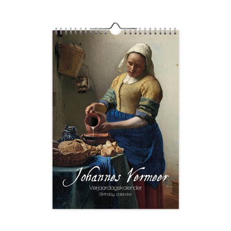 Kalendarz urodzinowy Comello Johnnes Vermeer a4