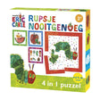 Puzzle Bambolino gąsienica nigdy dość, 4w1
