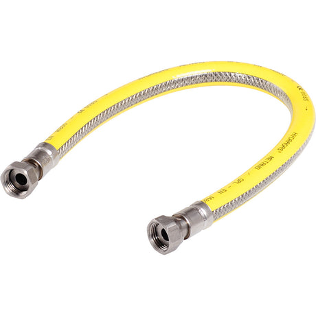 Wąż gazowy Raminex 730002 100cm stal nierdzewna-flex-PVC