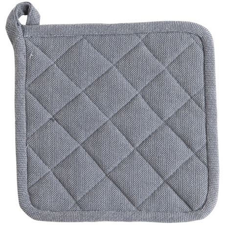 Pościel więcej bielizny i więcej Uchwyt na garnek indy szary 20 x 20 cm | 3 sztuki
